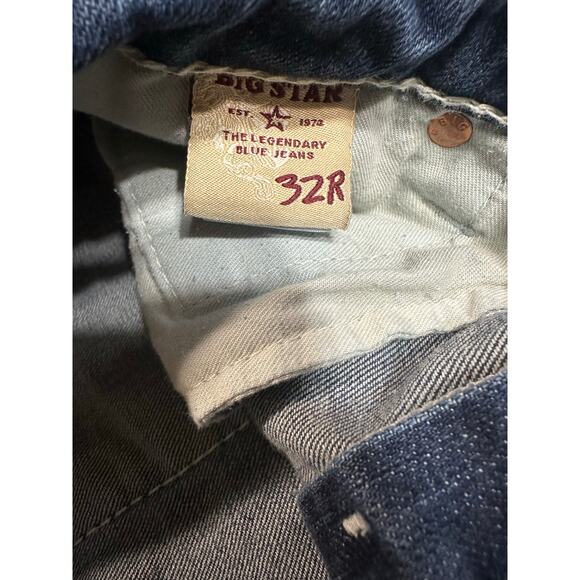 Big Star Miki Jeans Thick Stitch Y2K Women 34 Fit Cowgirl Western Aztec Country - Picture 3 of 12